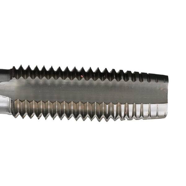 Drill America T/A Series High-Speed Steel Hand Threading Tap, Uncoated  (Bright) Finish, Round with Square End Shank, Taper Chamfer, 3/4-10 Size  (Pack of 1) 