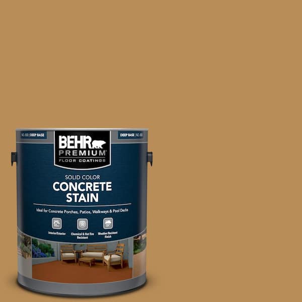 1 gal. #PFC-30 Clay Terrace Solid Color Flat Interior/Exterior Concrete Stain