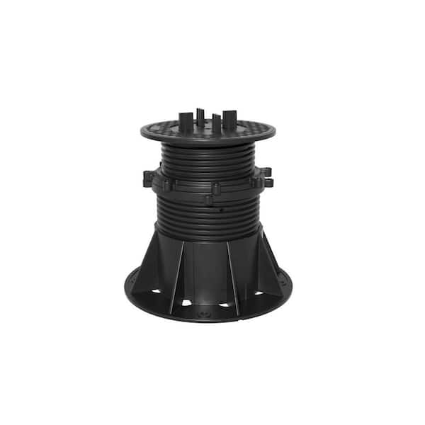 Unbranded 10-Pack Adjustable Paver/Tile Pedestal 3.74 in. to 7.9 in. (95 mm to 199 mm) Decking And Flooring Support