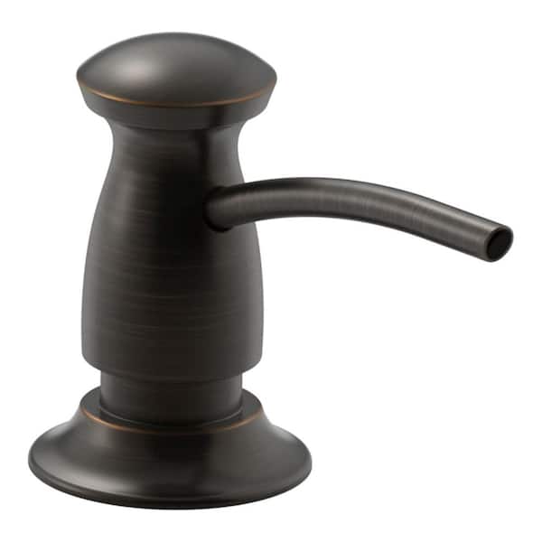 KOHLER Transitional Design Soap/Lotion Dispenser in OilRubbed Bronze K1893C2BZ The Home Depot