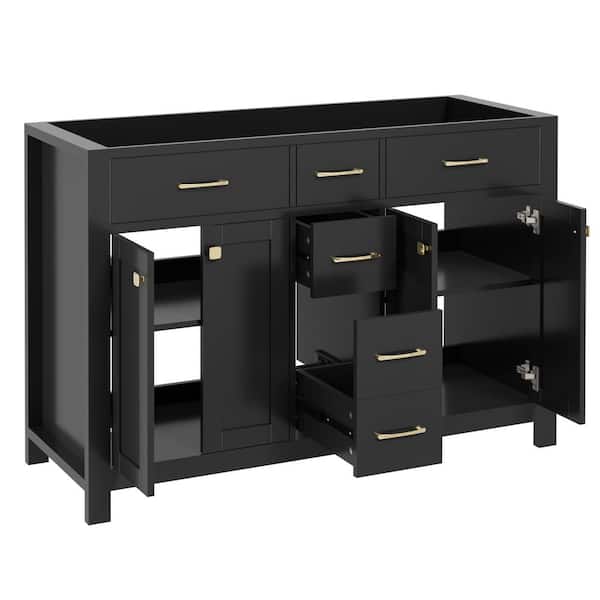 eclife 48 in. W x 18 in. D x 34 in. H Double Sink Freestanding