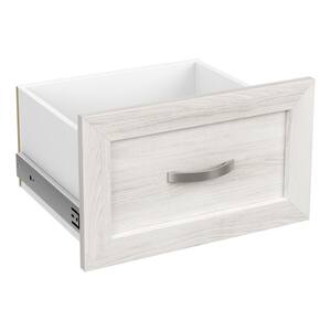 Style+ 10 in. x 17 in. Bleached Walnut Shaker Drawer Kit for 17 in. W Style+ Tower