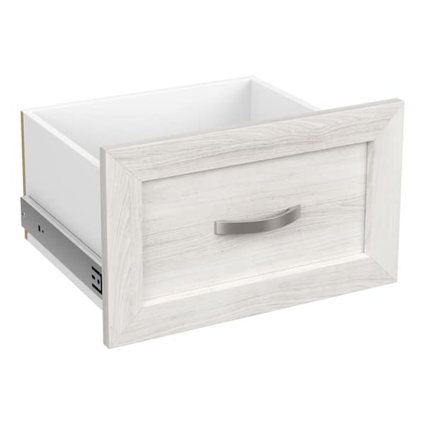 ClosetMaid Style+ 10 in. x 17 in. Bleached Walnut Shaker Drawer Kit for 17 in. W Style+ Tower