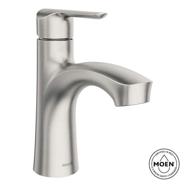 Findlay Single-Handle Single-Hole Bathroom Faucet in Spot Resist Brushed Nickel
