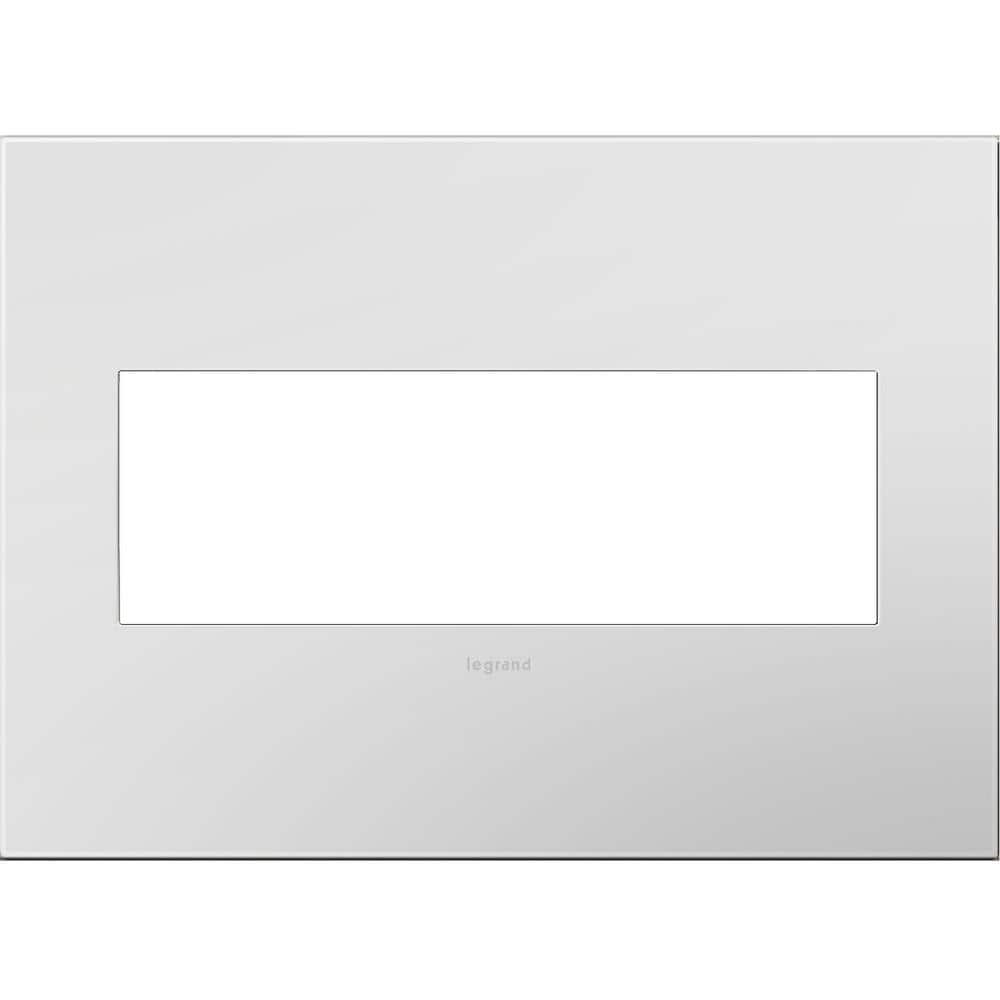 adorne 3-Gang Decorator/Rocker Wall Plate with Microban, Powder White (1-Pack) price history on PriceWatchPro