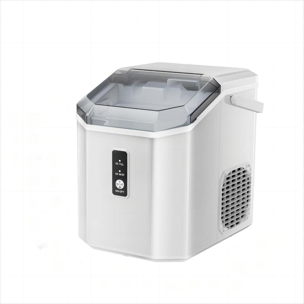 Ice Makers Countertop Nugget Ice Cubes, Pebble Ice Maker Machine With Soft Chewy