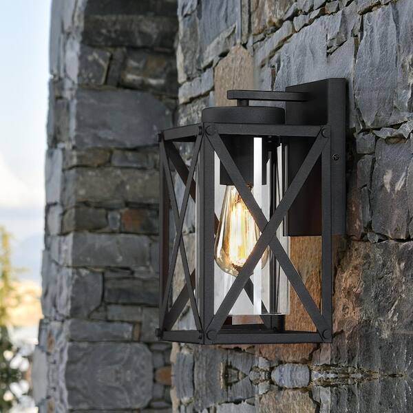 https://images.thdstatic.com/productImages/950d7765-cd52-49f7-9a26-dafa29c94d3e/svn/black-true-fine-outdoor-sconces-2143ot-2pk-76_600.jpg