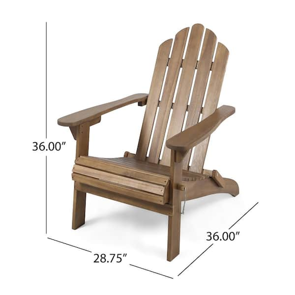 chaise adirondack bois home depot