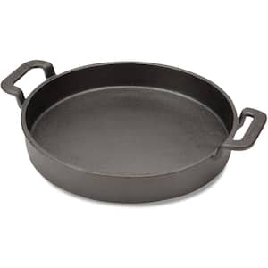 10 in. Cast Iron Griddle Pan for Grill, Campfire, Stovetop, or Oven