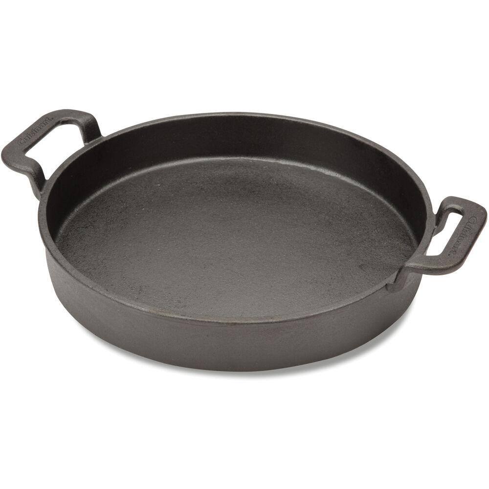 Cast Iron Griddle Pan Pre Seasoned Skillet Cookware for Stovetop Oven Broiler 