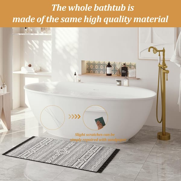 The Very First Freestanding Stone Jetted Bathtub