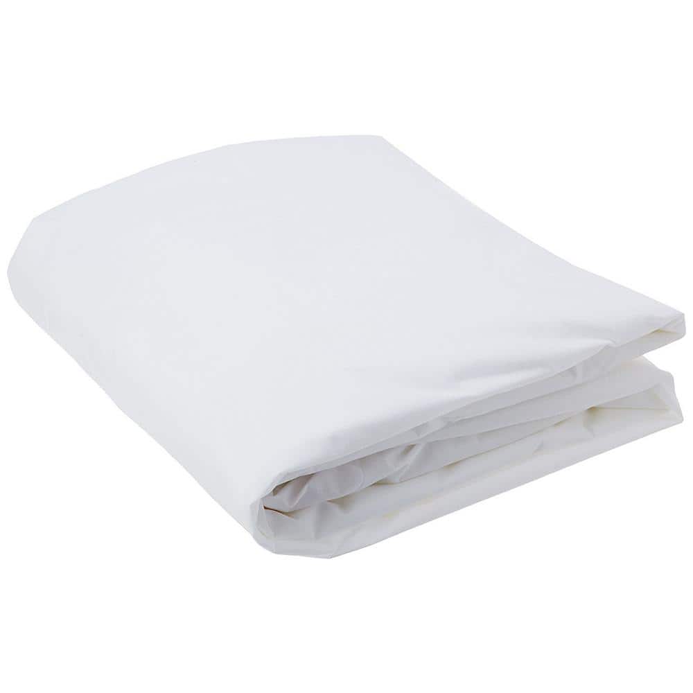 King Size White Waterproof Zippered Mattress Encasement