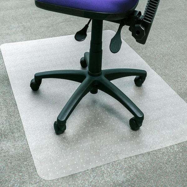 HOMEK Extra Large Office Chair Mat for Hardwood Floor- 44 x 58 Clear  Chair Mat for Hard Wood/Tile Floors, Easy Glide Plastic Floor Protector Mat  for