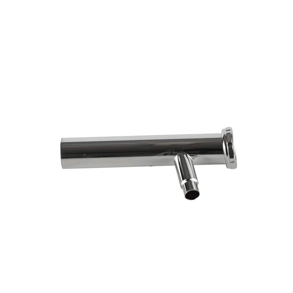 1-1/2 in. x 8 in. 24-Gauge Chrome-Plated Brass Flanged Strainer Sink Drain Tailpiece Extension Tube with Hi-Line-DB price history on PriceWatchPro