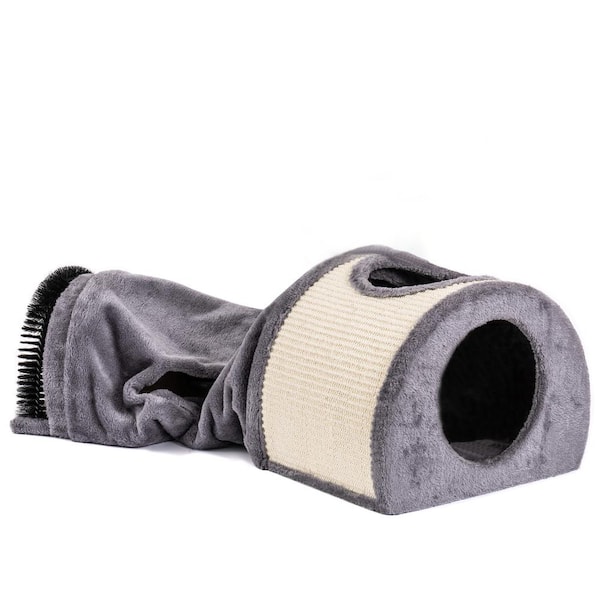 Cat scratching clearance tunnel