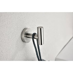 3-Piece 13.85 in. Wall Mounted Towel Bar in Stainless Steel Brushed Nickel
