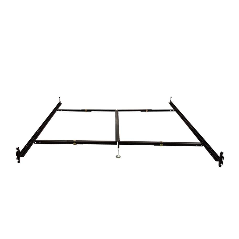 Queen/Eastern King Hook-On Bed Rail with Adjustable Support Glides