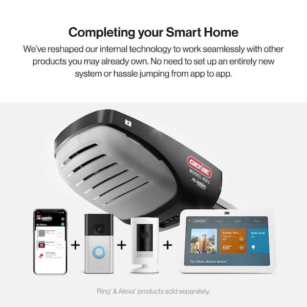 Genie Signature Series 2 HPc Premium Screw Drive Smart Garage Door