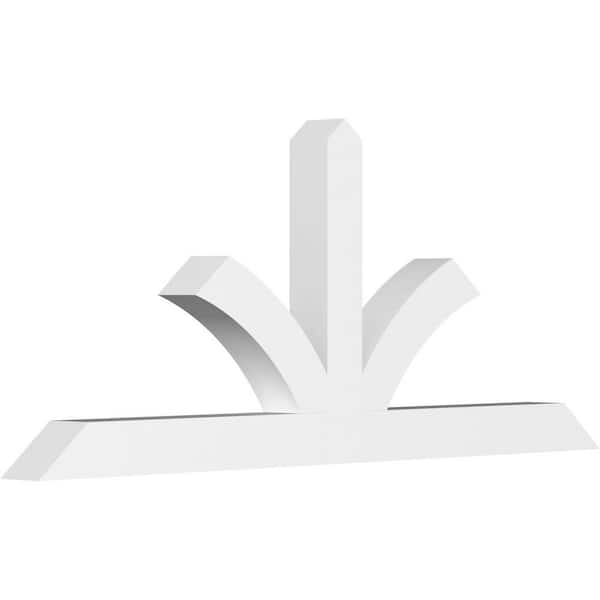 Ekena Millwork Richland 96 in. W x 40 in. H x 6 in. D Signature Polyurethane Bracket