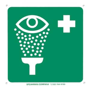 Emergency Eyewash Safety Sign