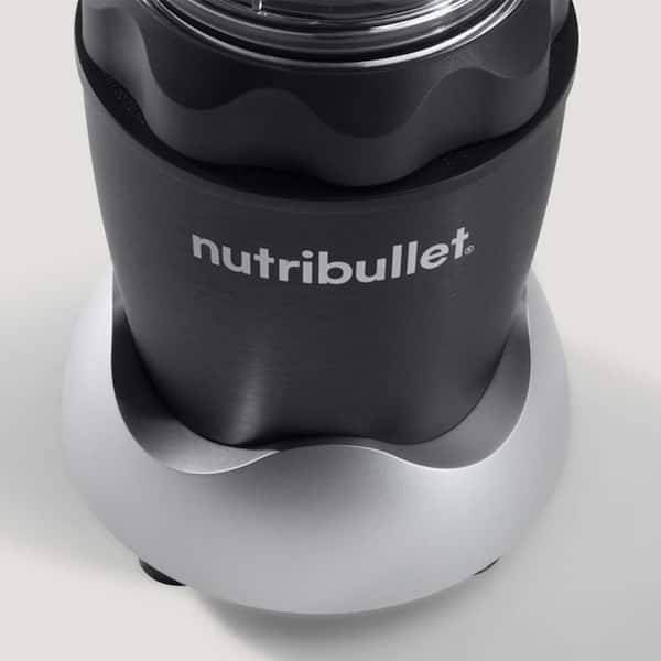 NutriBullet 24 oz. Single Speed Gray Black Jar Blender NBR-0801