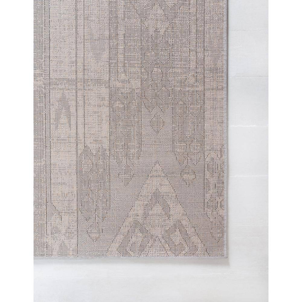 Portland Orford Geometric Indoor Gray Area Rug, 4' x 6'