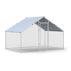0.00149 Acre in Ground Metal Chicken Coop Walk-In Poultry Cage