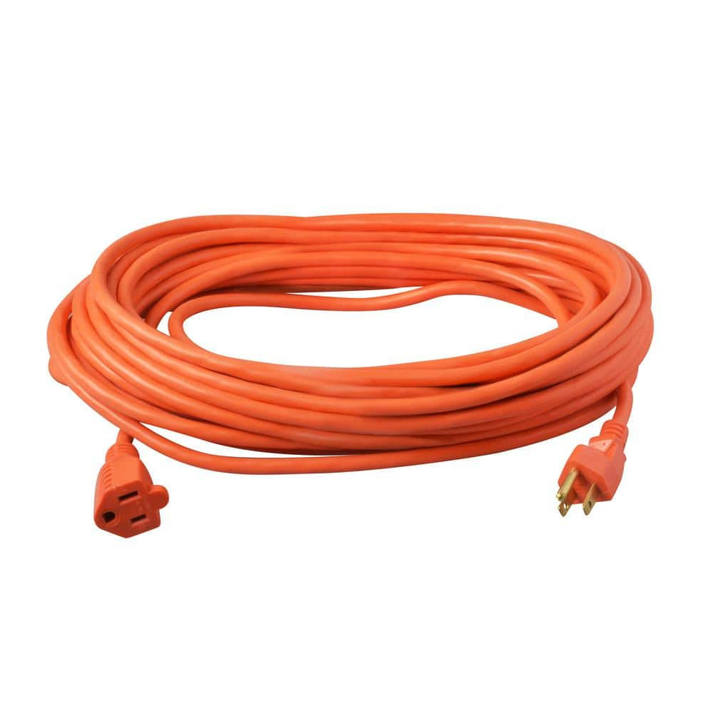 UPC 029892023041 product image for 10 ft. 16/3 Vinyl Outdoor SJTW Extension Cord, Orange | upcitemdb.com