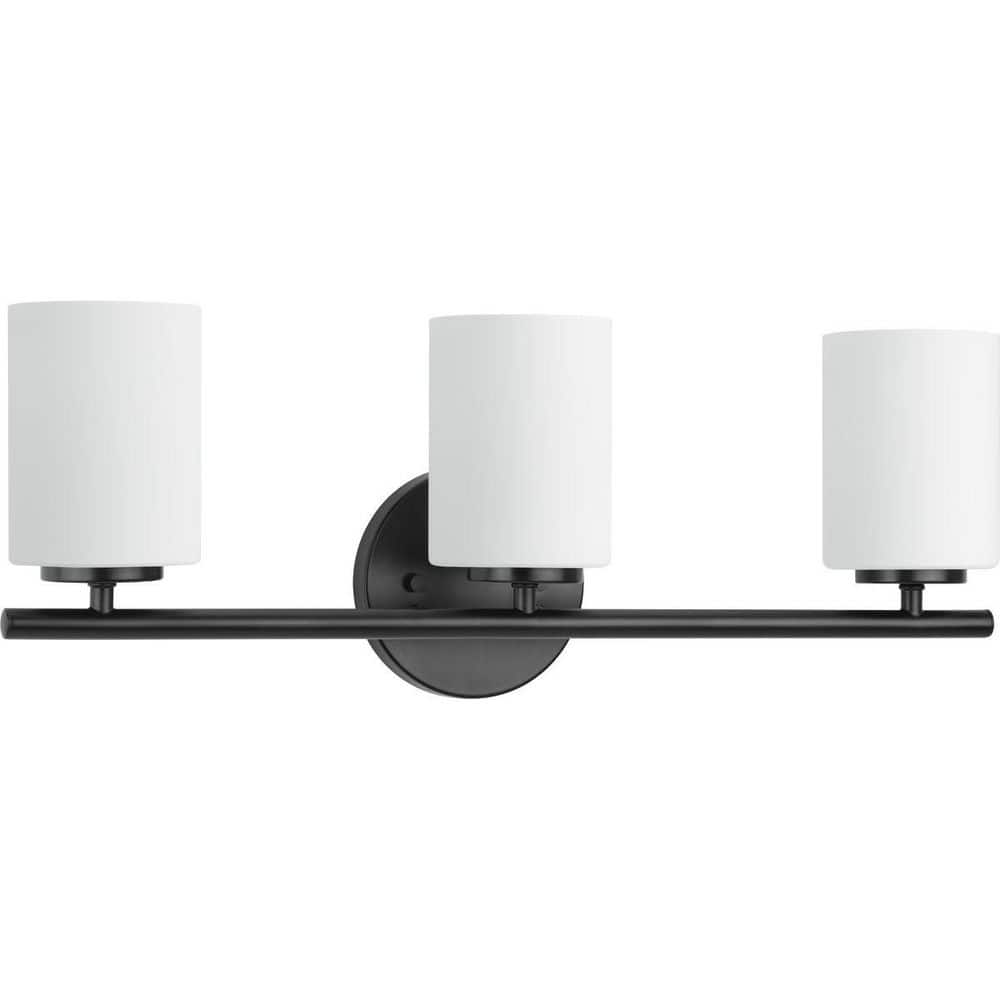 Progress Lighting Replay Collection 22 in. 3-Light Black Etched