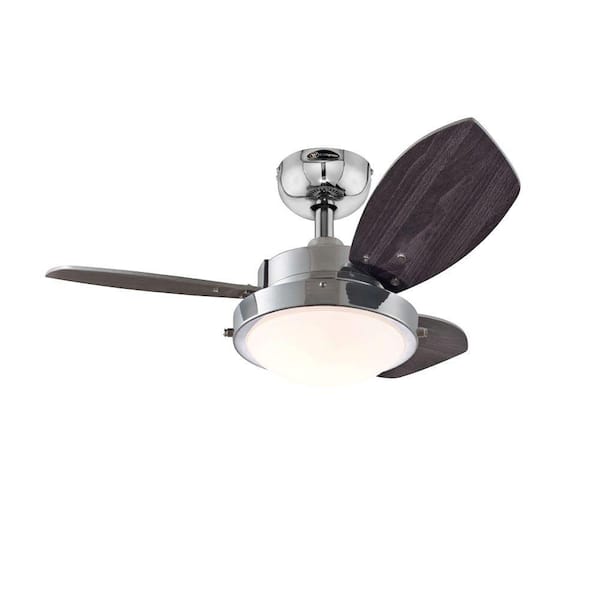 Westinghouse Wengue 30 in. Indoor Chrome Finish Ceiling Fan