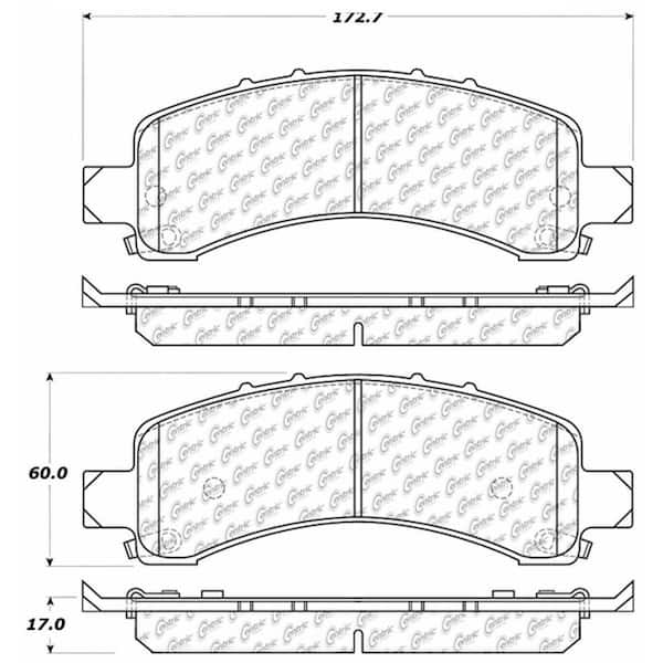 Centric Parts Disc Brake Pad Set