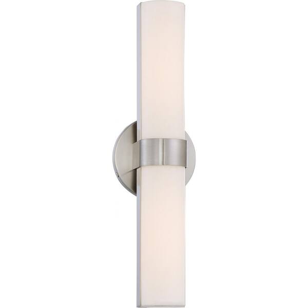 SATCOSatco 6 in. 1Light Brushed Nickel LED Vanity Light 62/732 The