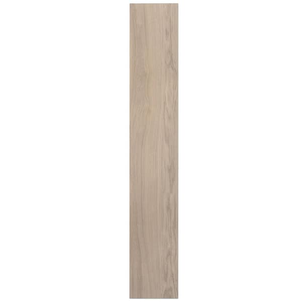 Bois 10 in. x 60 in. Matte Honey Wood Porcelain Plank Large Format Tile (12.11 sq ft/case)-3 Pack
