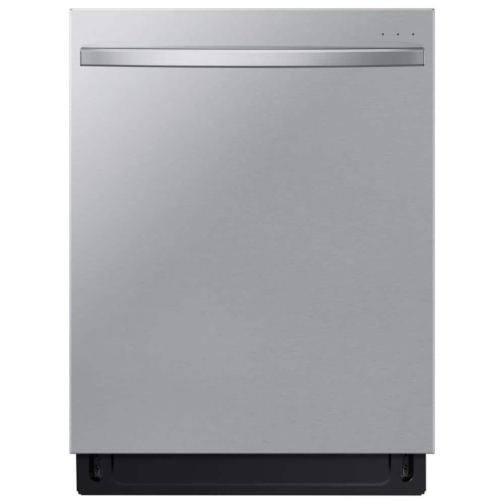 Samsung 24 in. Fingerprint Resistant Stainless Steel Top Control Smart Tall Tub Dishwasher with AutoRelease, 3rd Rack, 42dBA