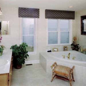 31.375 in. x 59.25 in. 50 Series Single Hung Fin LS Vinyl Window with Grilles - White