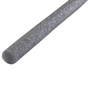 0.5 in. x 20 ft. Gray Foam Backer Rod Weatherstrip for Medium Gaps and Joints