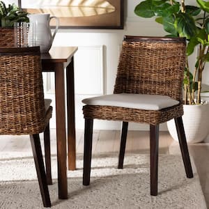 Abbas Natural Brown Seagrass Dining Chair