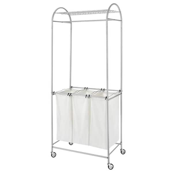 Whitmor Deluxe Laundry Center with Wheels