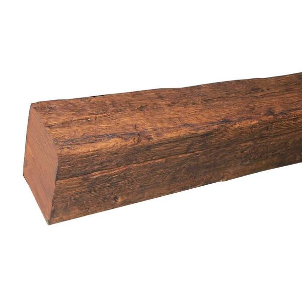 Superior Building Supplies 13 in. x 15 in. x 19 ft. Faux Wood Rustic Beam
