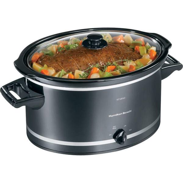 Hamilton Beach 8 qt. Slow Cooker with Lid Rest-DISCONTINUED
