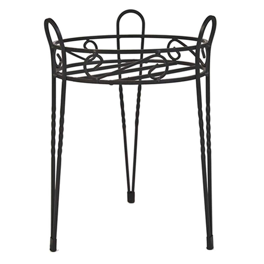 15 in. Canterbury Scroll Top Metal Plant Stand price history on PriceWatchPro