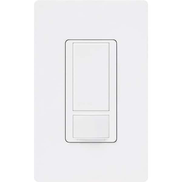 Maestro Motion Sensor Switch with Wallplate, 2 Amp/Single-Pole, White (MS-O2S-WHW)
