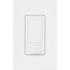 Lutron Maestro Motion Sensor Switch with Wallplate, 2 Amp/Single-Pole, White (MS-O2S-WHW) MS-O2S-WHW