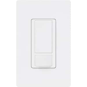 Maestro Motion Sensor Switch with Wallplate, 2 Amp/Single-Pole, White (MS-O2S-WHW)
