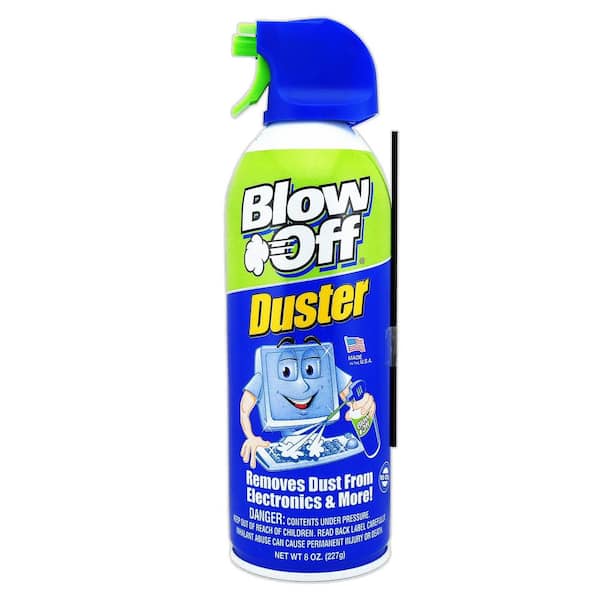 Blow Off 8 oz. Canned Air Duster All-Purpose Cleaner