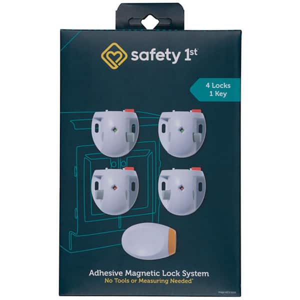 Safety 1st Adhesive Magnetic Lock System (5-Piece)