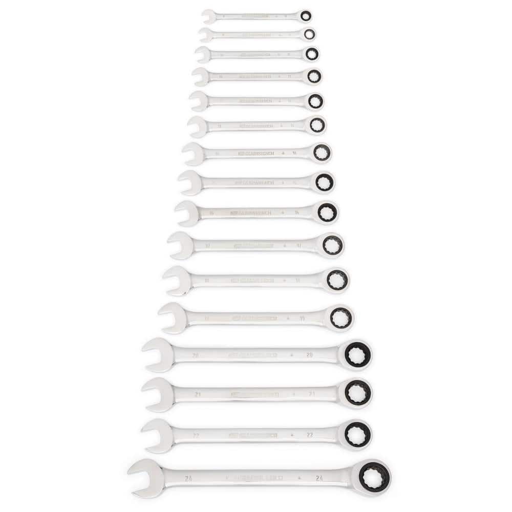 GearWrench 9416 16 Piece Metric Master Combination GearWrench Set
