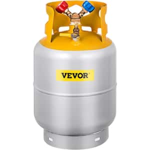VEVOR 5 CFM Vacuum Pump 2 Stage 120-Volt Air Conditioning Vacuum Pump 1/2  HP 375 Watt Rotary Vane HVAC for Refrigeration HVAC KDZKB5CFM375WZ63JV1 -  The Home Depot