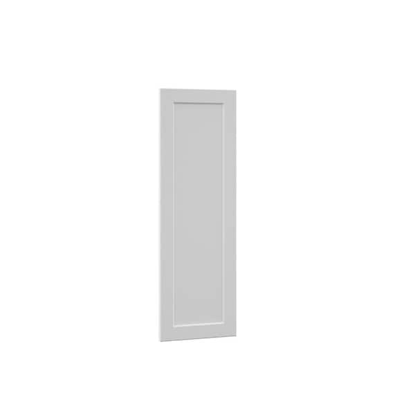 Hampton Bay Designer Series 0.75x36x12 in. Melvern Decorative End Panel in White
