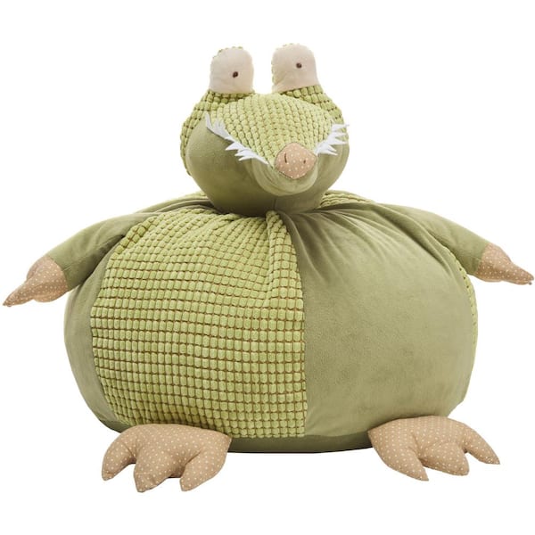 Plush Lines Green 18 in. x 18 in. Plush Animal
